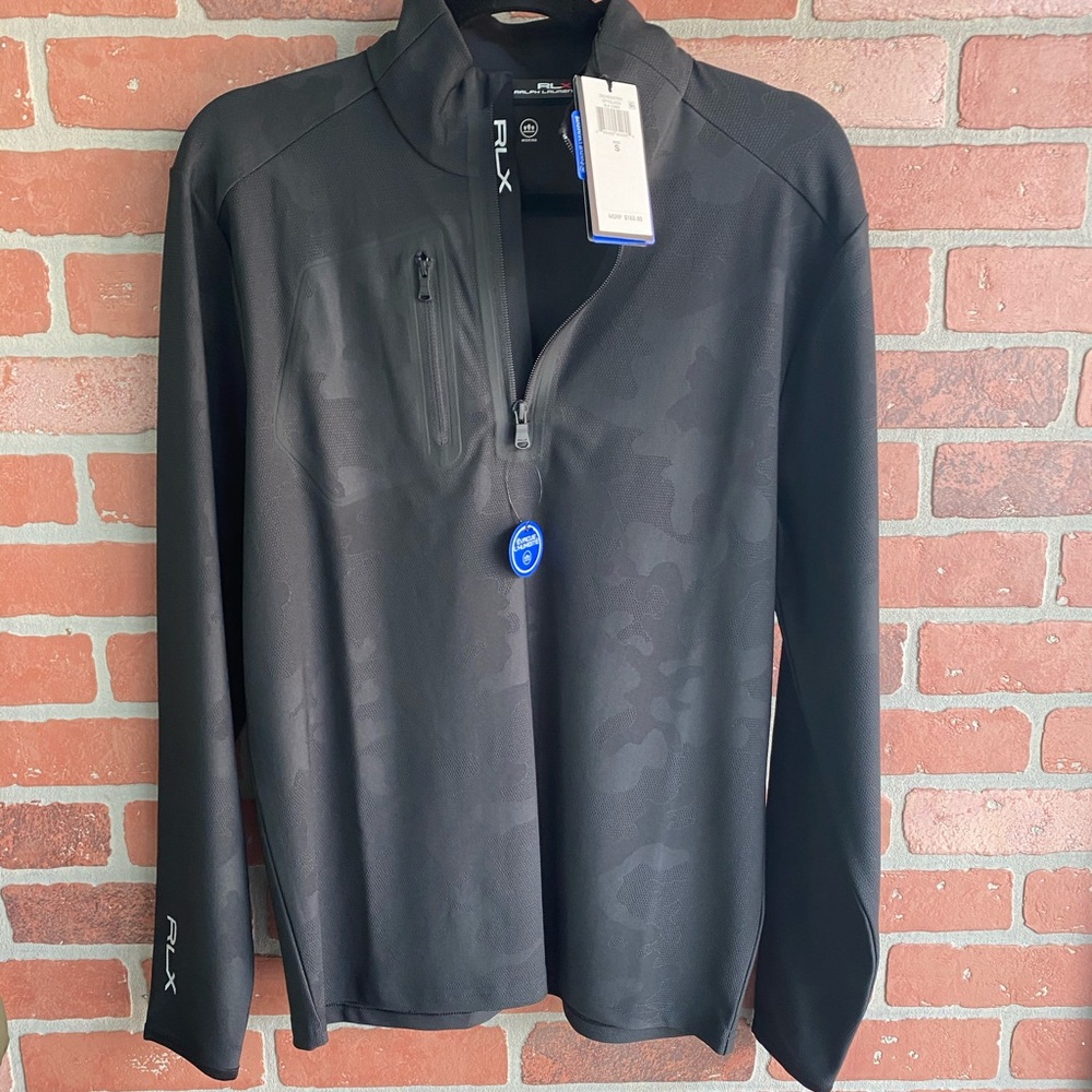 NWT RLX  luxury men pull over